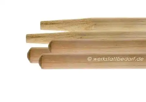 Besenstiele aus Kiefernholz, 5 Stück, 140 cm, stabil mit Konus