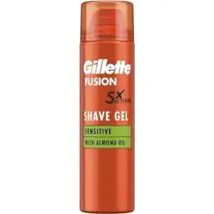 Gillette Rasiergel für Männer mit Fusion Bartpflege