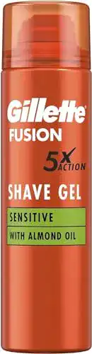 Gillette Rasiergel für Männer mit Fusion Bartpflege