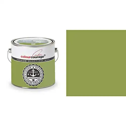 Wandfarbe Grün Hossi’s Wholesale 2,5 Liter Colourcourage