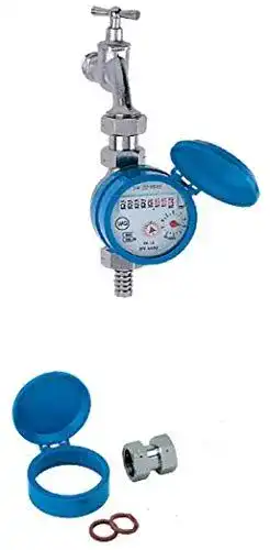 Wasserzähler Garten WG Zapfhahnzähler ETK 3/4″ 80 mm
