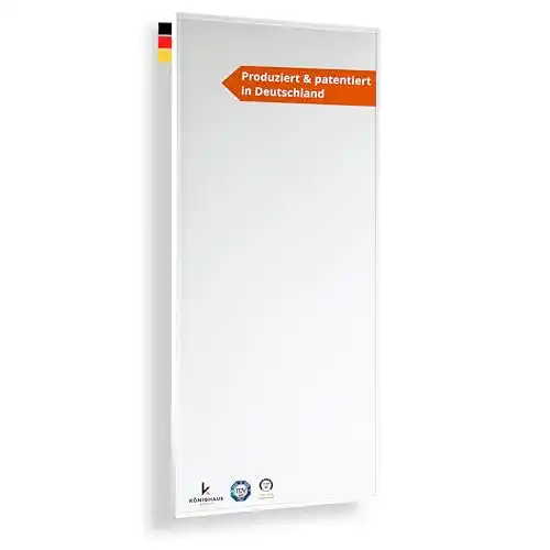 Infrarotheizung von Könighaus mit 1200 Watt und 10 Jahren Garantie