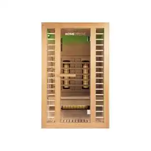 Infrarotkabine Home Deluxe REDSUN M Deluxe 120 x 105 x 190 cm für 2 Personen