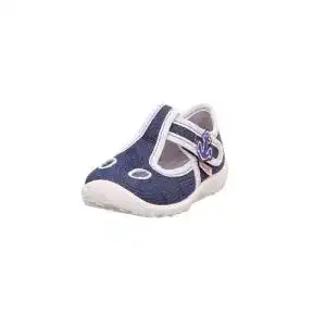Superfit Jungen Spotty Hausschuhe in Blau – Größe 23