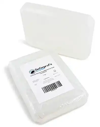 Glycerinseife Transparent 1kg von Seifenprofis – SLS- und SCS-frei