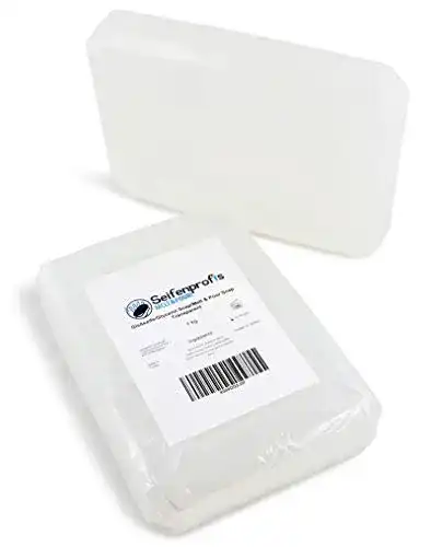 Glycerinseife Transparent 1kg von Seifenprofis – SLS- und SCS-frei