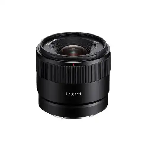 Sony E 11 mm F1.8 Weitwinkelobjektiv für APS-C Kameras