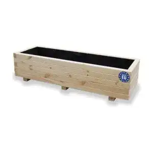 Blumenkasten aus Holz Alfalux Pflanzkasten für Garten und Balkon