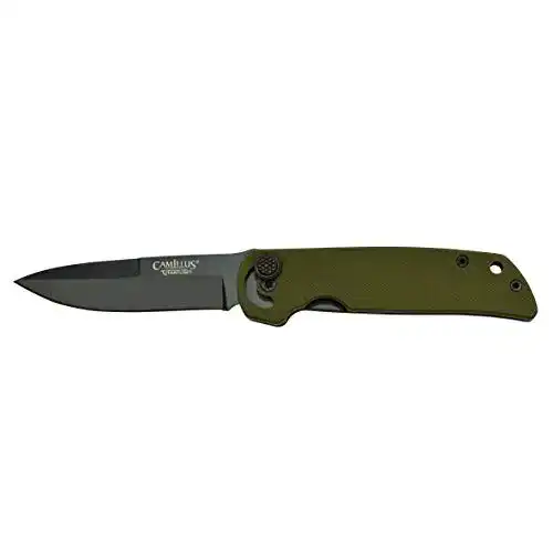 Camillus 19633 CUDA Mini Klappmesser 7,6 cm mit Carbonitride-Beschichtung