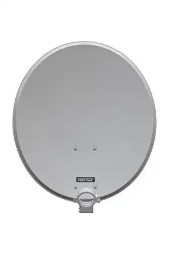 Satellitenschüssel 60 cm Opticum QA60 mit 2 Mastschnallen