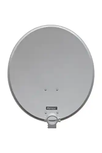 Satellitenschüssel 60 cm Opticum QA60 mit 2 Mastschnallen