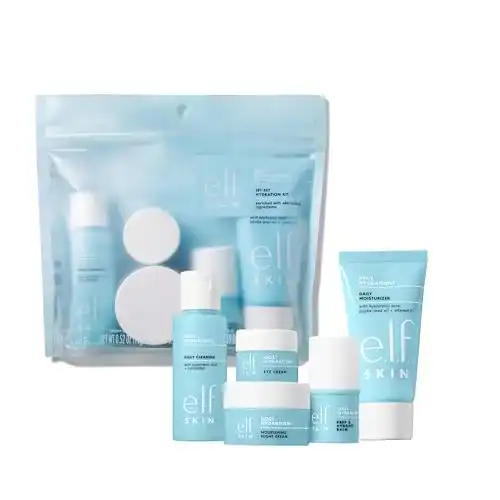 Gesichtspflege-Set e.l.f. Jet Set Hydration Kit