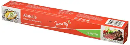 Alufolie Jeden Tag, 30 Meter – Haushaltsartikel im Vergleich