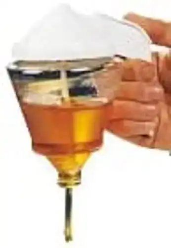 Honigspender Fackelmann, Honigtopf und Sirupbehälter für 200 ml