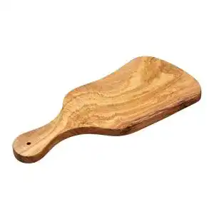 Schneidebrett aus Olivenholz – Handgefertigtes Holzbrett zum Schneiden und Servieren