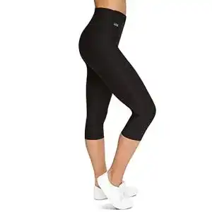 Kompressions-Laufhose für Damen mit Formbelt und 3/4 Länge