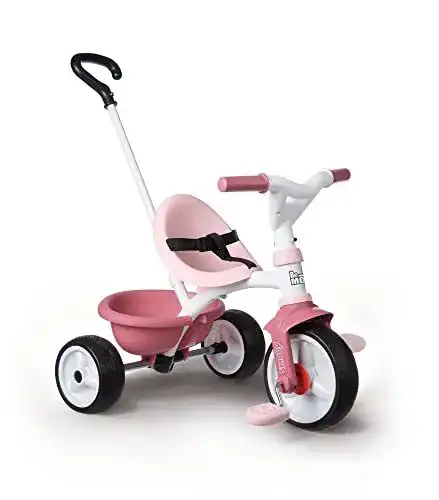 Dreirad mit Schubstange Smoby Be Move in Rosa für Kinder