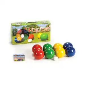 Sport-Thieme Londero Boccia-Kugeln Set mit 8 Holzkugeln und Zielkugel