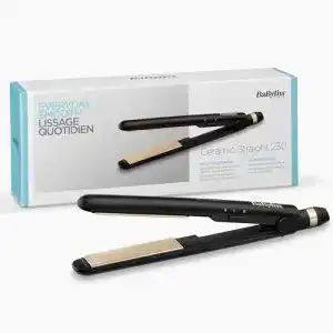 Babyliss Glätteisen mit Keramikbeschichtung und Hitzeschutzmatte