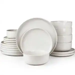 Richmount Milkyway Geschirrset, 18-teiliges Set für 6 Personen