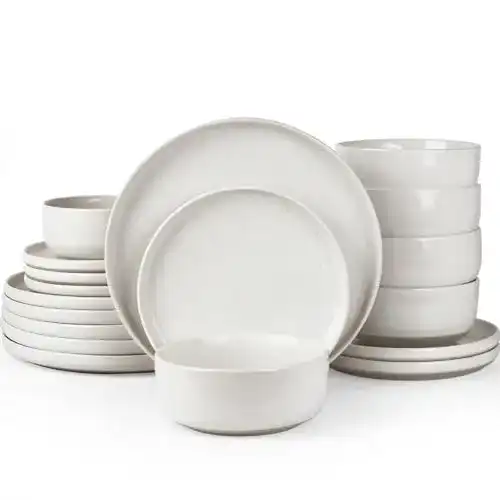 Richmount Milkyway Geschirrset, 18-teiliges Set für 6 Personen
