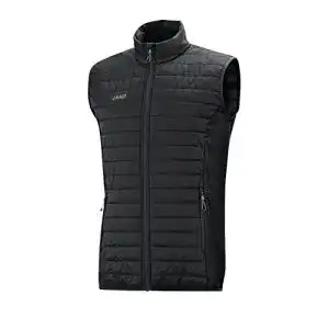 Softshellweste Herren Jako Unisex Steppweste Schwarz XL