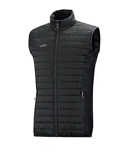 Jako Herren Steppweste Unisex Premium Schwarz Größe S