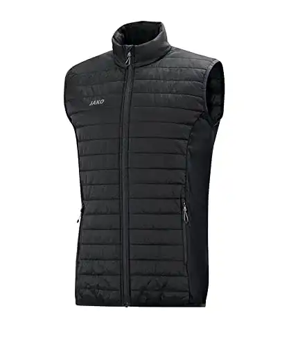 Jako Herren Steppweste Unisex Premium Schwarz Größe S