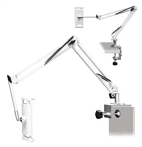 Tablet-Halterung für Bett und Tisch mit verstellbarem Metallarm