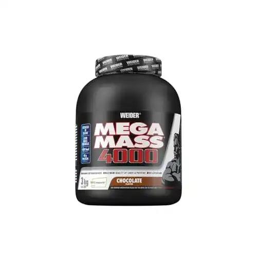 Weider Mega Mass 4000 Weight Gainer Pulver mit Protein und Kreatin