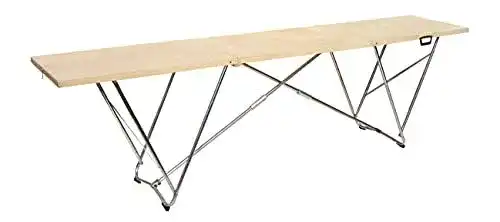 Tapeziertisch Askon Kühnel Profi Holz 80 cm Alu-Untergestell