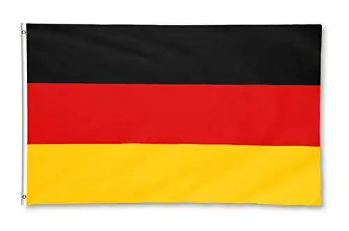 Deutschlandflagge Star Cluster 90 x 150 cm Bundesflagge
