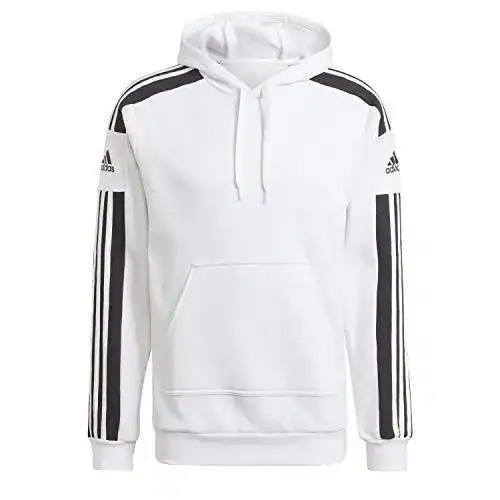 Adidas Herren Squadra 21 Sweat Hoodie in Weiß, Größe L