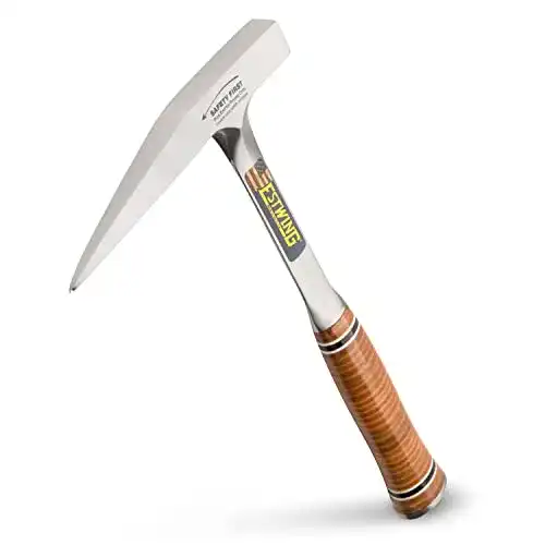 Geologenhammer Estwing Rock Pick E13PM mit gefräster Schlagfläche
