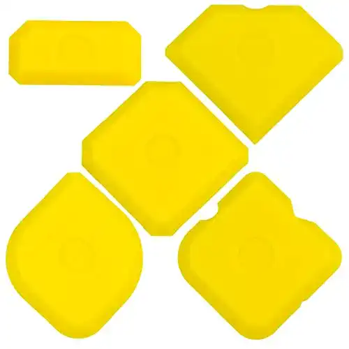 Fugenglätter Set 5-teilig für Fugenabzieher und Silikonarbeiten