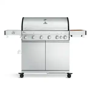 Burnhard Gasgrill 6-Brenner mit Backburner und Infrarot-Heckbrenner