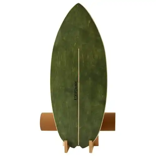 Xcman Surf Balance Board Trainer mit Rolle für Gleichgewichtstraining