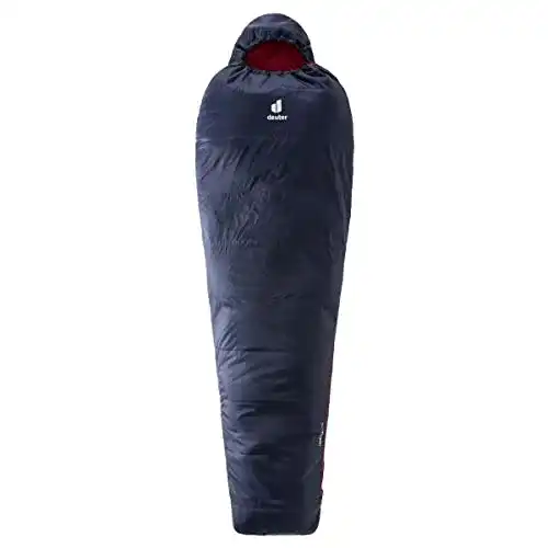 Deuter Schlafsack Dreamlite L – Kunstfaser Schlafsack für Erwachsene