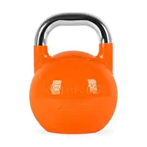 Kettlebell MSPORTS Competition 4 bis 32 kg mit Übungsposter