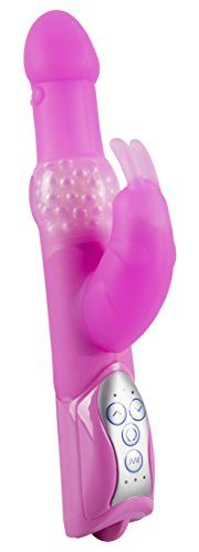 Perlenvibrator Sweet Smile Pearly Rabbit – softer Vibrator mit Klitorisreizer