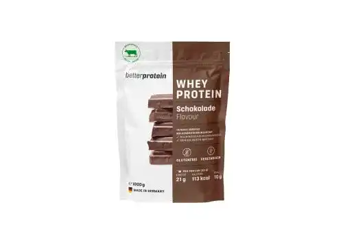 Schoko-Proteinpulver BetterProtein Whey Protein 1 kg