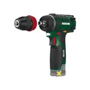 Parkside Akku-Bohrmaschine PBSA 12 C2 X12V mit Akku und Ladegerät