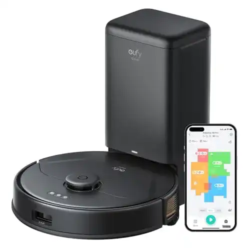 Eufy X8 Pro Saugroboter mit Absaugstation und automatischer Entleerung