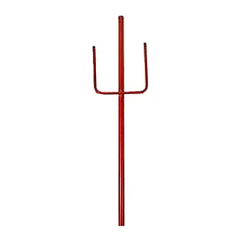 Absperrleinenhalter bauCompany24 Ø 14 x 1200 mm mit Neptunhaken