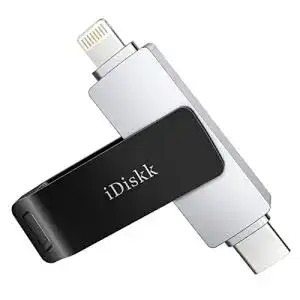 iDiskk 128 GB Lightning USB-Stick 2in1 mit Type-C Anschluss