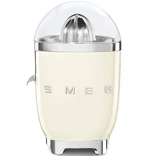 Smeg Zitruspresse CJF01CREU aus Edelstahl im Vergleich