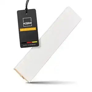 Sockelleiste KGM Mega in Weiß folierte MDF Fußbodenleiste