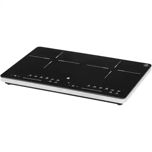 WMF Kult X Induktionskochfeld mit Doppel-Platten für effizientes Kochen