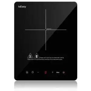 IsEasy Induktionskochplatte mit 2100W und vielseitigen Funktionen
