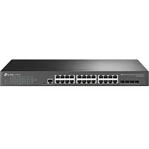Managed Switch Tp-Link JetStream 24-Port Gigabit L2 mit 4 SFP-Ports